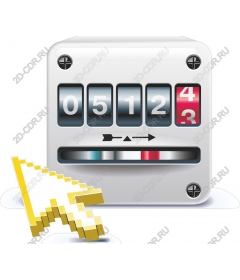 The cursor digital counter