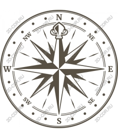  Elegant compass