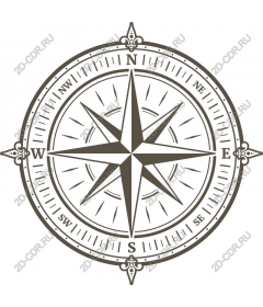  Elegant compass