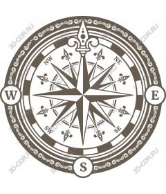 Vintage compass