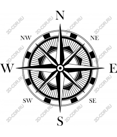  Elegant compass
