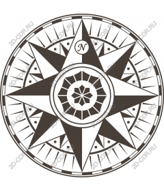  Elegant compass
