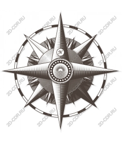 Vintage compass