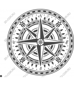 Vintage compass