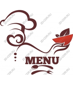  Fancy menu from chef