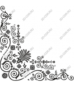  Elegant floral corner