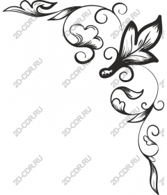  Elegant floral corner