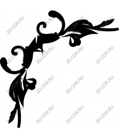  Elegant floral pattern