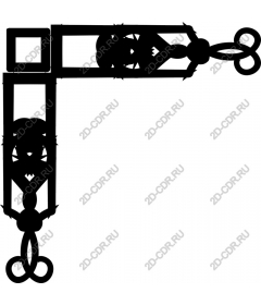 Intricate decorative corner
