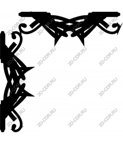  Elegant black corner decor