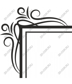  Elegant decorative frame