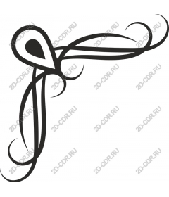  Elegant twisted ornament