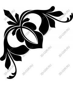  Elegant floral decorative