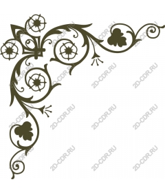  Elegant floral corner