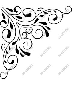  Elegant black flourish