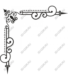  Elegant vintage ornament corner