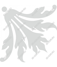  Elegant flowing leaves