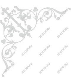  Elegant vintage ornament corner