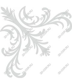  Elegant decorative floral pattern