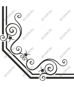  Elegant decorative frame