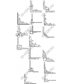  Elegant collection of floral corners