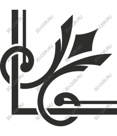  Elegant motif leaves
