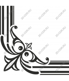  Corner frame Butterfly