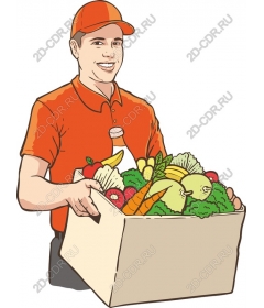 The delivery of fresh products