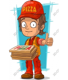 Funny pizza guy