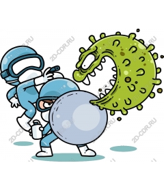 The heroic Duo against germs