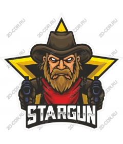  Cowboy star gun