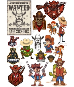 Set in Western style: 12 unique