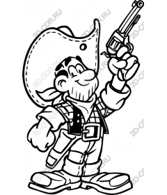  Charming character-cowboy