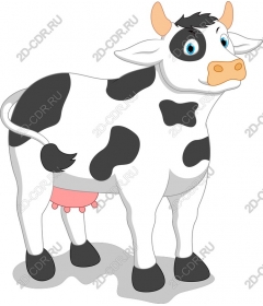  Cartoon cow