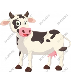  Cartoon cow