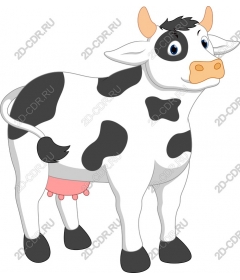  Cartoon cow