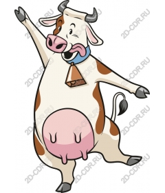  Dancing cow
