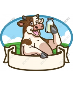  Adorable cow milk