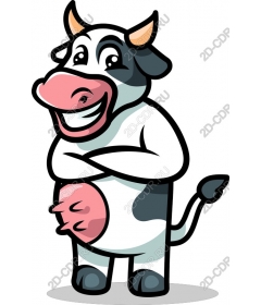  Adorable smiling cow