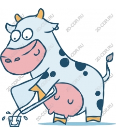  Bizarre cartoon cow