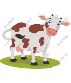  An adorable cow
