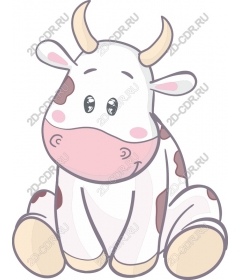  Cute cartoon cow