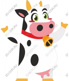  Adorable cartoon cow
