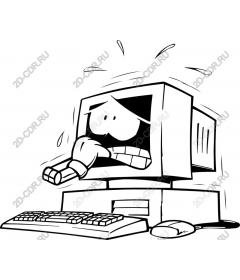  Frustrated computer