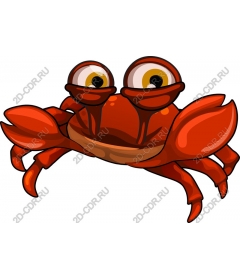  Adorable cartoon crab