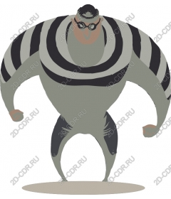  Bold character-prisoner