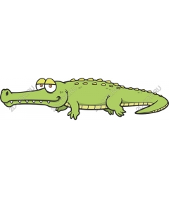  Adorable cartoon crocodile