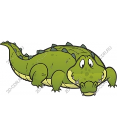  Adorable cartoon crocodile
