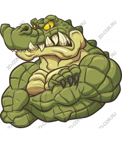  Ferocious crocodile