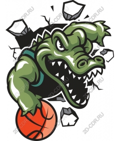  Баскетбол Fierce Alligator